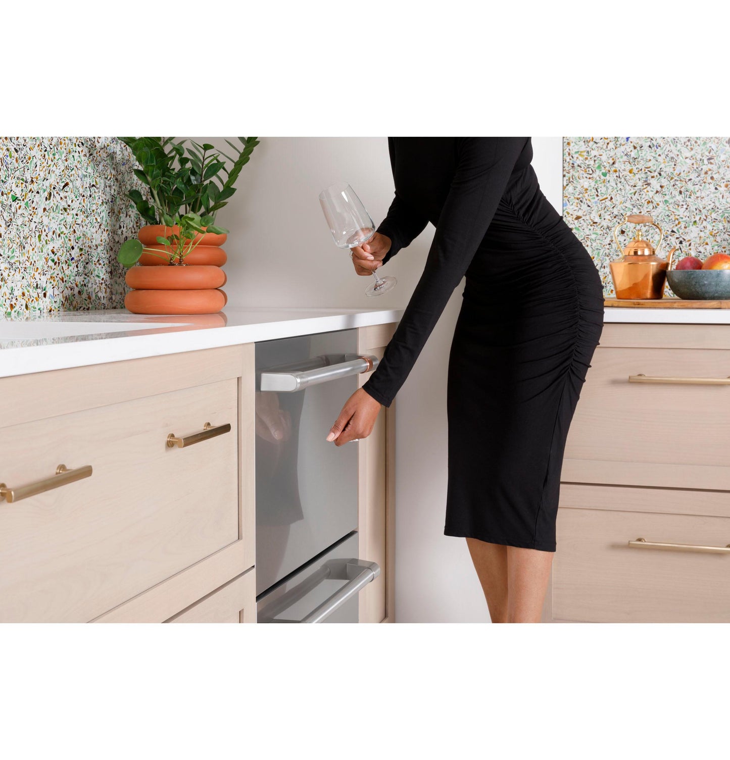 CAFE CDD420P2TS1 CAFé™ Dishwasher Double Drawer in Stainless Steel