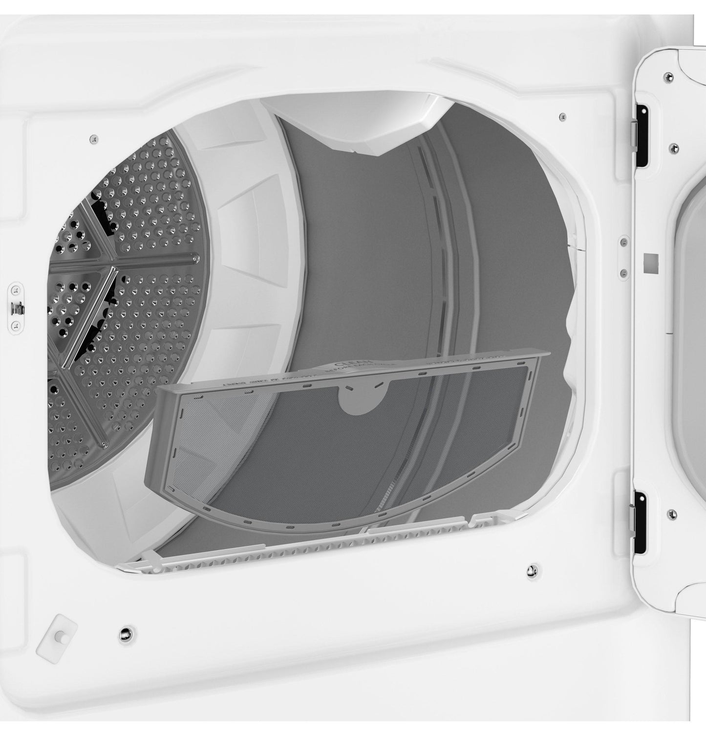 GE APPLIANCES GE 7.4 cu. ft. Capacity Gas Dryer with Up To 120 ft. Venting and Sensor Dry Black On White - GTD58GBSVWS