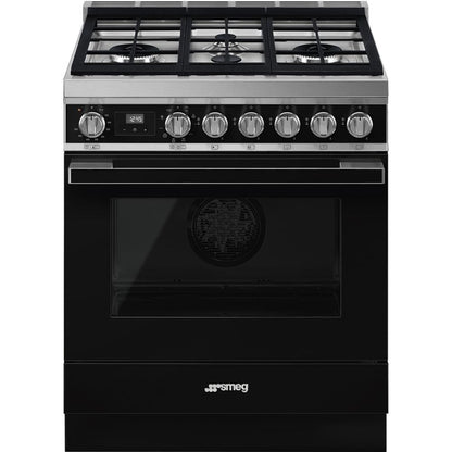 SMEG CPF30UGMBL Range Black CPF30UGMBL Black - CPF30UGMBL