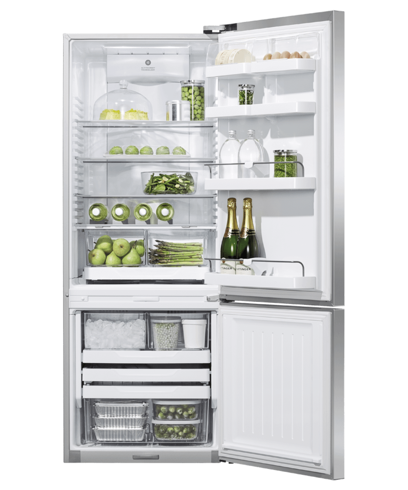 FISHER & PAYKEL RF135BDRJX4 13.5 cu ft Series 5 Refrigerator Freezer in Stainless Steel - RF135BDRJX4
