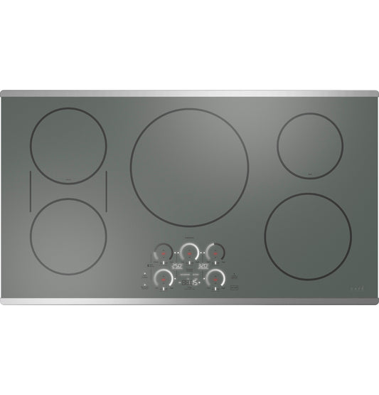 CAFE  Series ENERGY STAR 36" Built-In Touch Control Induction Cooktop in Stainless Steel - CHP90362TSS