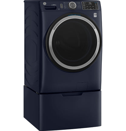 GE APPLIANCES GFW550SPRRS GE® ENERGY STAR® 4.8 cu. ft. Capacity Smart Front Load Washer with UltraFresh Vent System with OdorBlock™ and Sanitize w/Oxi Blue - GFW550SPRRS