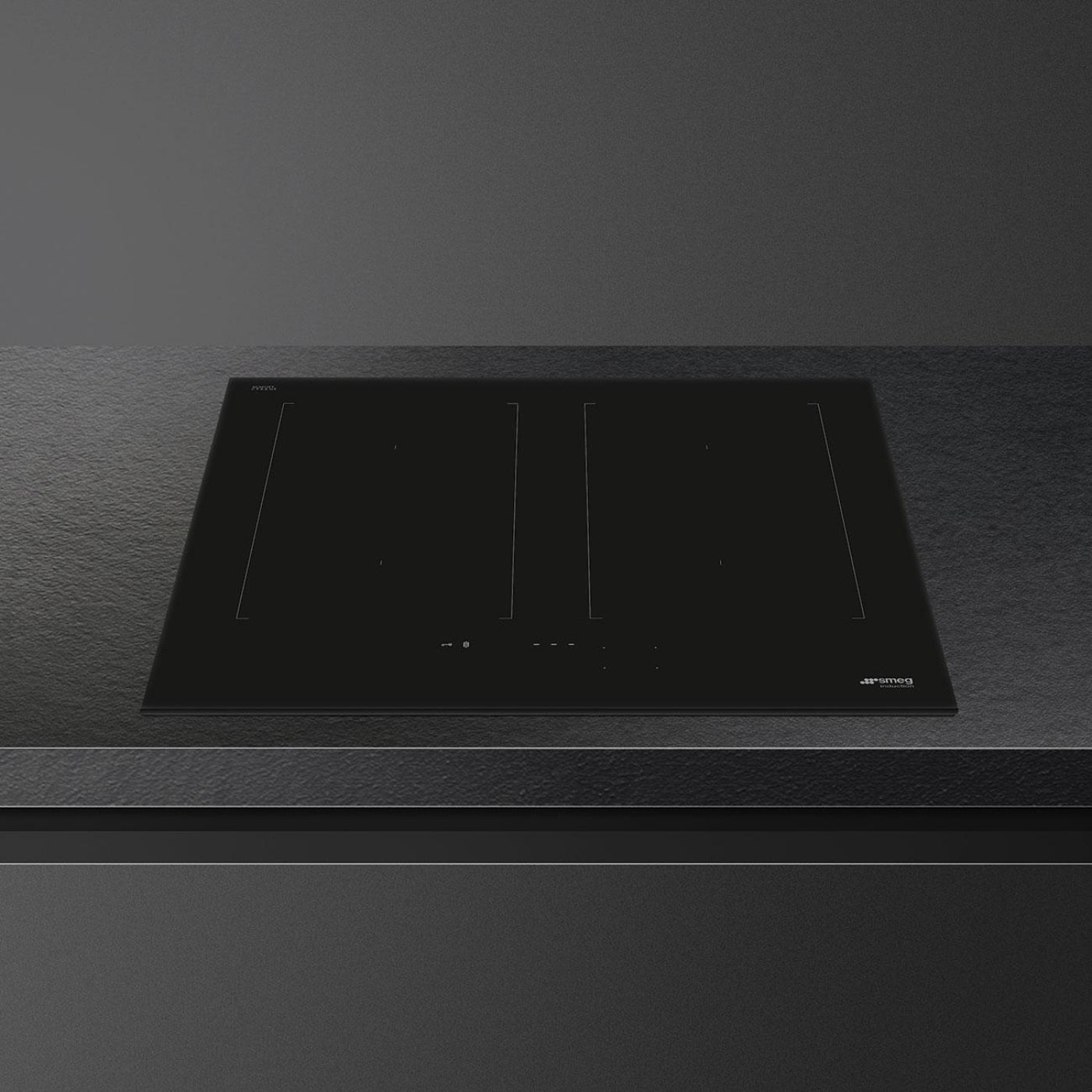 SMEG SIMU324D Cooktop Black SIMU324D Black - SIMU324D