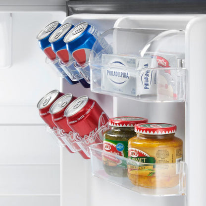 DANBY Danby 10.1 cu. ft. Top Mount Apartment Size Fridge in Stainless Steel Look in Stainless Steel - DFF101B1BSLDB