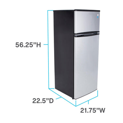 AVANTI RA730B0W Avanti Apartment Refrigerator, 7.3 cu. ft - White / 7.3 cu. ft - RA730B0W