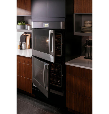 GE APPLIANCES PTD700RSNSS GE Profile™ 30" Smart Built-In Convection Double Wall Oven with Right-Hand Side-Swing Doors in Stainless Steel - PTD700RSNSS