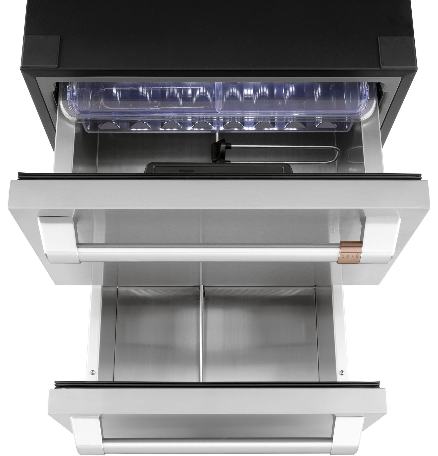 CAFE CDE06RP2NS1 CAFé5.7 Cu. Ft. Built-In Dual-Drawer Refrigerator in Stainless Steel - CDE06RP2NS1