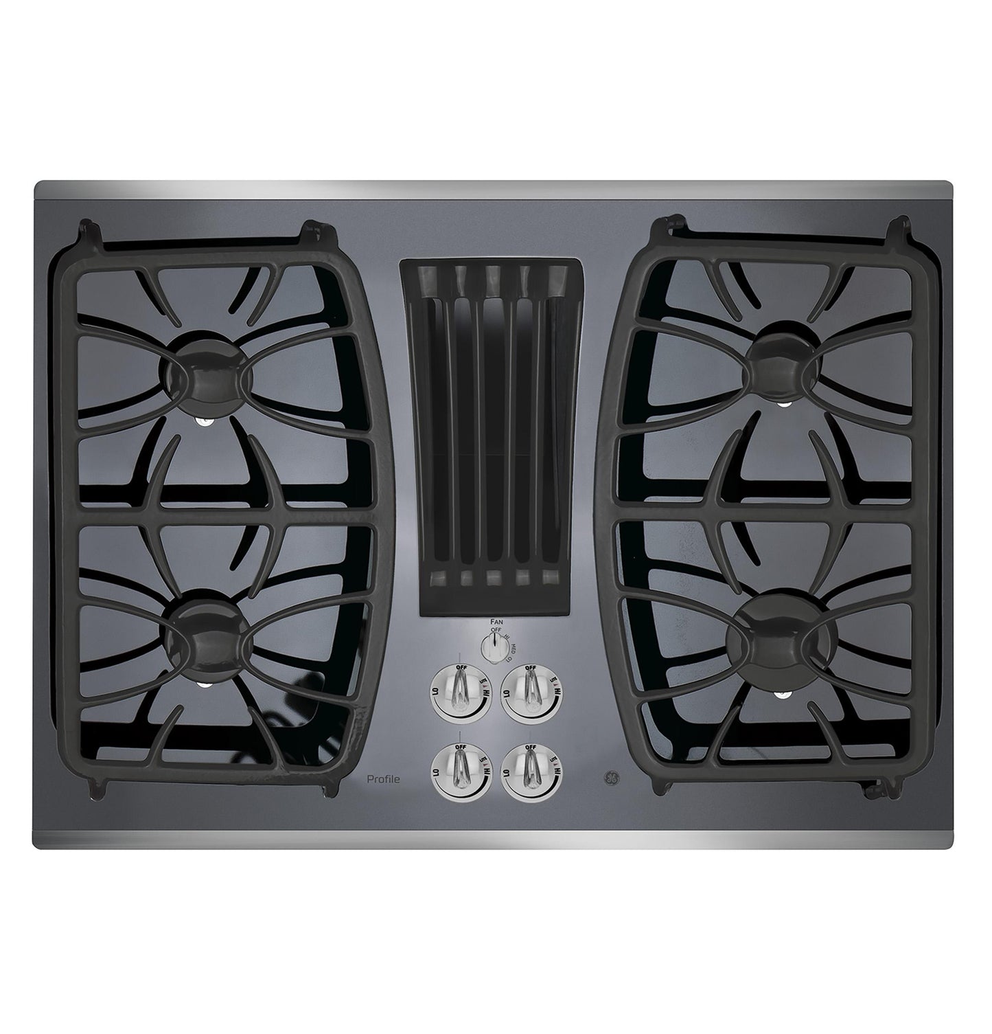 GE APPLIANCES PGP9830SRSS GE Profile™ 30" Built-In Gas Downdraft Cooktop in Stainless Steel - PGP9830SRSS