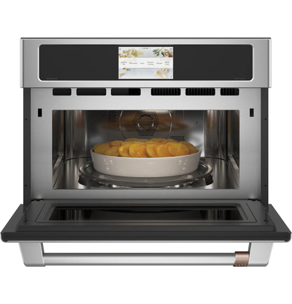 CAFE  27" Custom Speed Cook Oven with 120V Advantium Technology in Stainless Steel - CSB912P2VS1