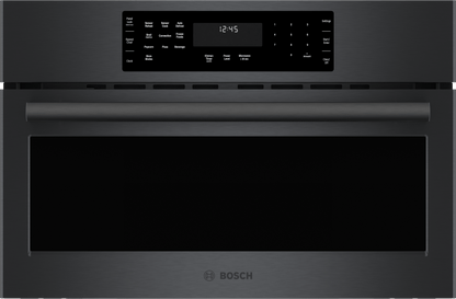 BOSCH HMC80242UC 800 Series, Speed Oven, 30'', Black stainless steel Black in Stainless Steel - HMC80242UC