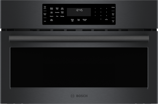 BOSCH HMC80242UC 800 Series, Speed Oven, 30'', Black stainless steel Black in Stainless Steel - HMC80242UC