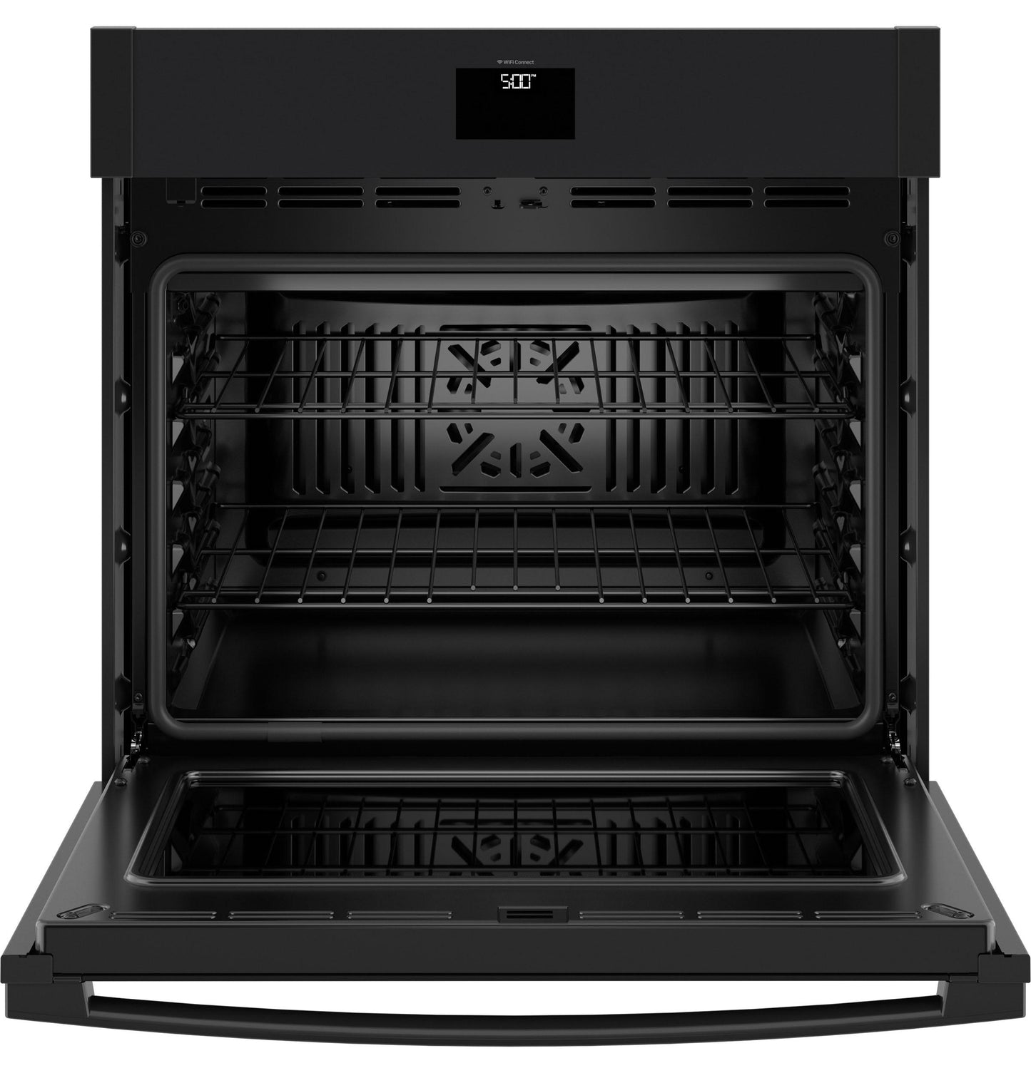 GE APPLIANCES JTS5000DVBB GE® 30" Smart Built-In Self-Clean Convection Single Wall Oven with No Preheat Air Fry Black - JTS5000DVBB