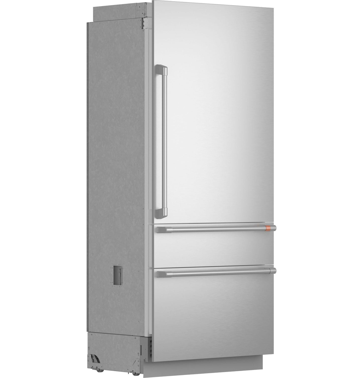 CAFE CIC36RP2VS1 CAFé 36" Integrated Bottom-Freezer Refrigerator in Stainless Steel - CIC36RP2VS1