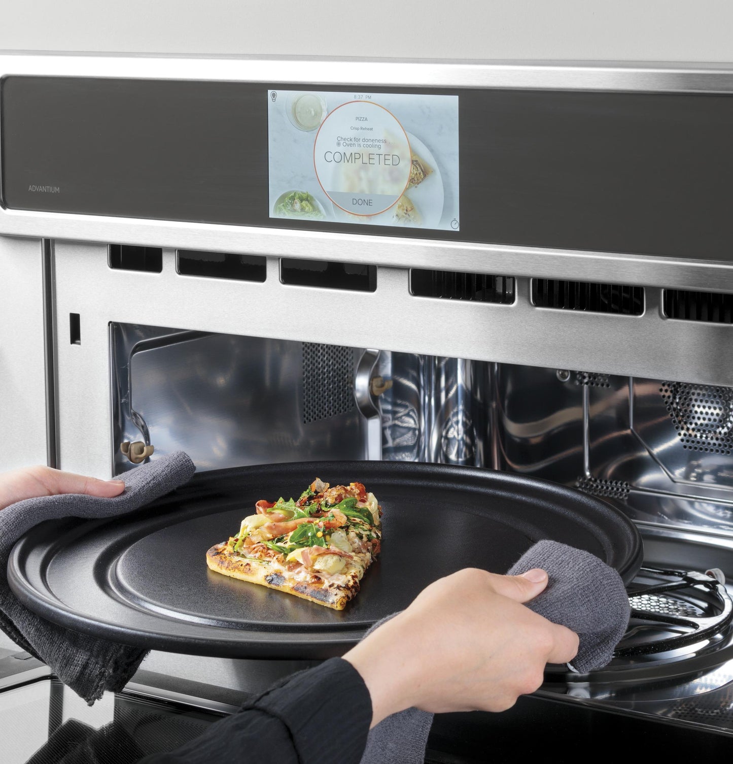 CAFE 30" Custom Speed Cook Oven with 120V Advantium Technology Black - CSB913P3VD1