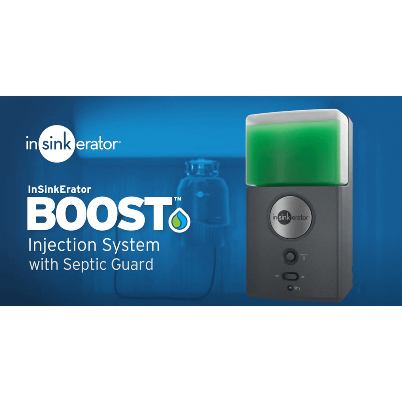 INSINKERATOR 80024ISE Evolution Septic Guard Garbage Disposal, 3/4 HP - 80024ISE