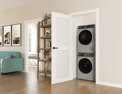 BOSCH WQB245AXUC 800 Series, heat pump dryer, Silver inox Silver