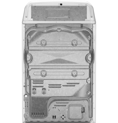 GE APPLIANCES GE 7.4 cu. ft. Capacity Gas Dryer with Up To 120 ft. Venting and Sensor Dry Black On White - GTD58GBSVWS