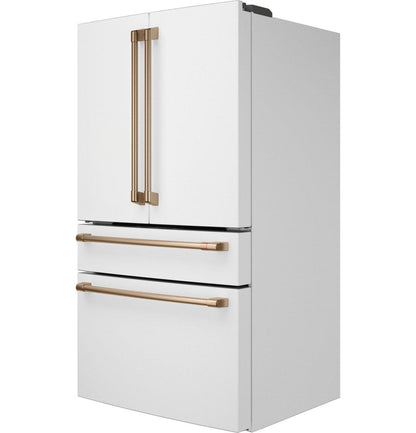 CAFE  Refrigeration Matte White Side Panel, Full-Depth, 4-Door, Right White - CKQBRSFNW2