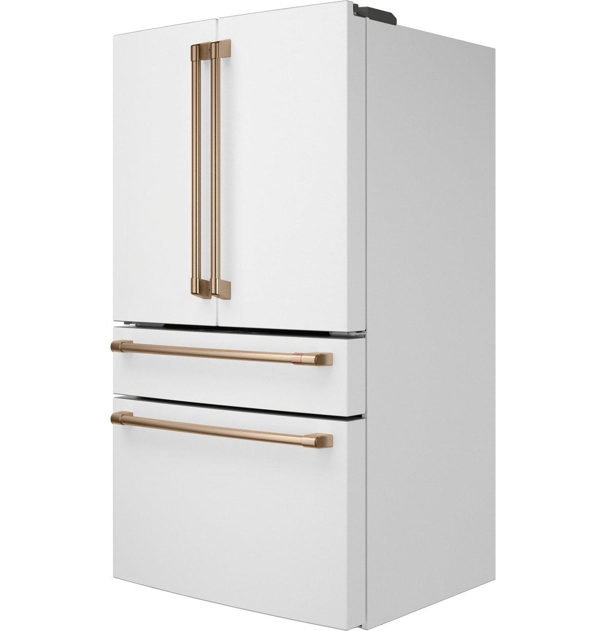 CAFE  Refrigeration Matte White Side Panel, Counter-Depth, 4-Door, Right White - CKQBRSCVW2
