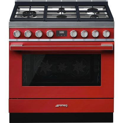 SMEG CPF36UGMR Range Red CPF36UGMR Red - CPF36UGMR