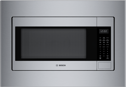 BOSCH HMB30155UC 300 Series, Built-In Microwave, 24'', Door Hinge: left in Stainless Steel - HMB30155UC
