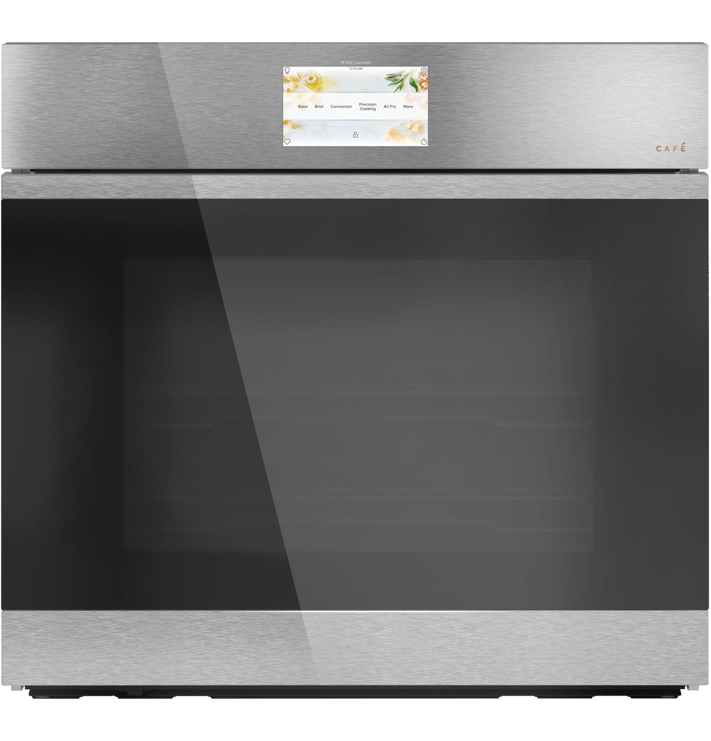 CAFE CTS90DM2NS5 CAFé 30" Smart Built-In Convection Single Wall Oven in Platinum Glass Gray - CTS90DM2NS5
