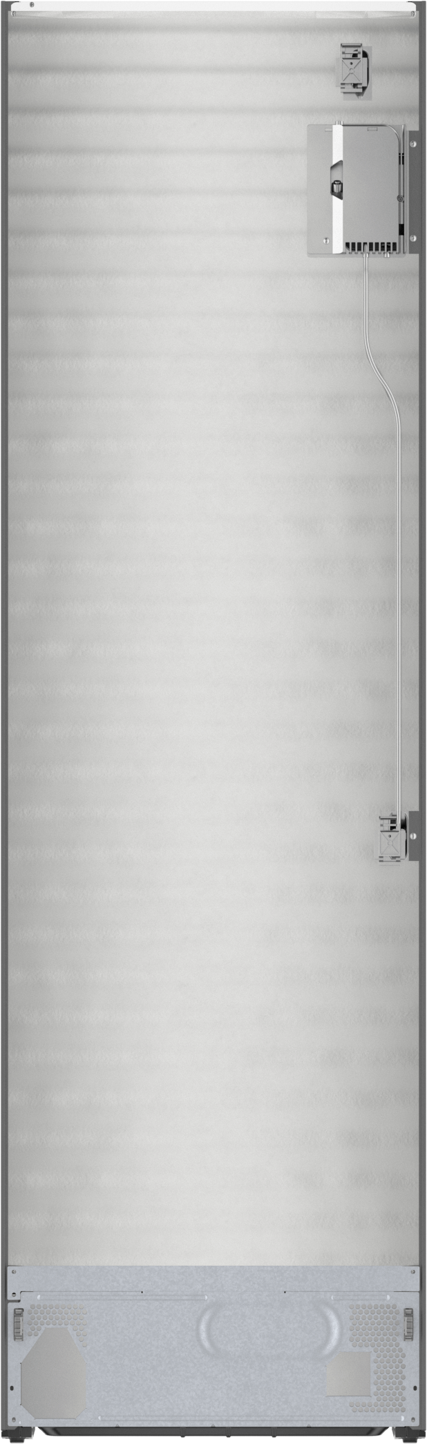 BOSCH B24CB80ESB 800 Series, free-standing fridge-freezer with freezer at bottom, glass door, 24'', Black, Total No Frost Black - B24CB80ESB