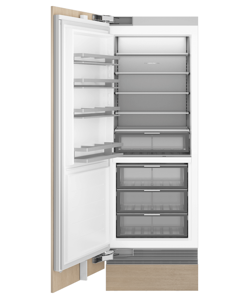 FISHER & PAYKEL RS3084SLHE1 30" Series 11 Integrated Column Refrigerator Custom Panel Ready - RS3084SLHE1