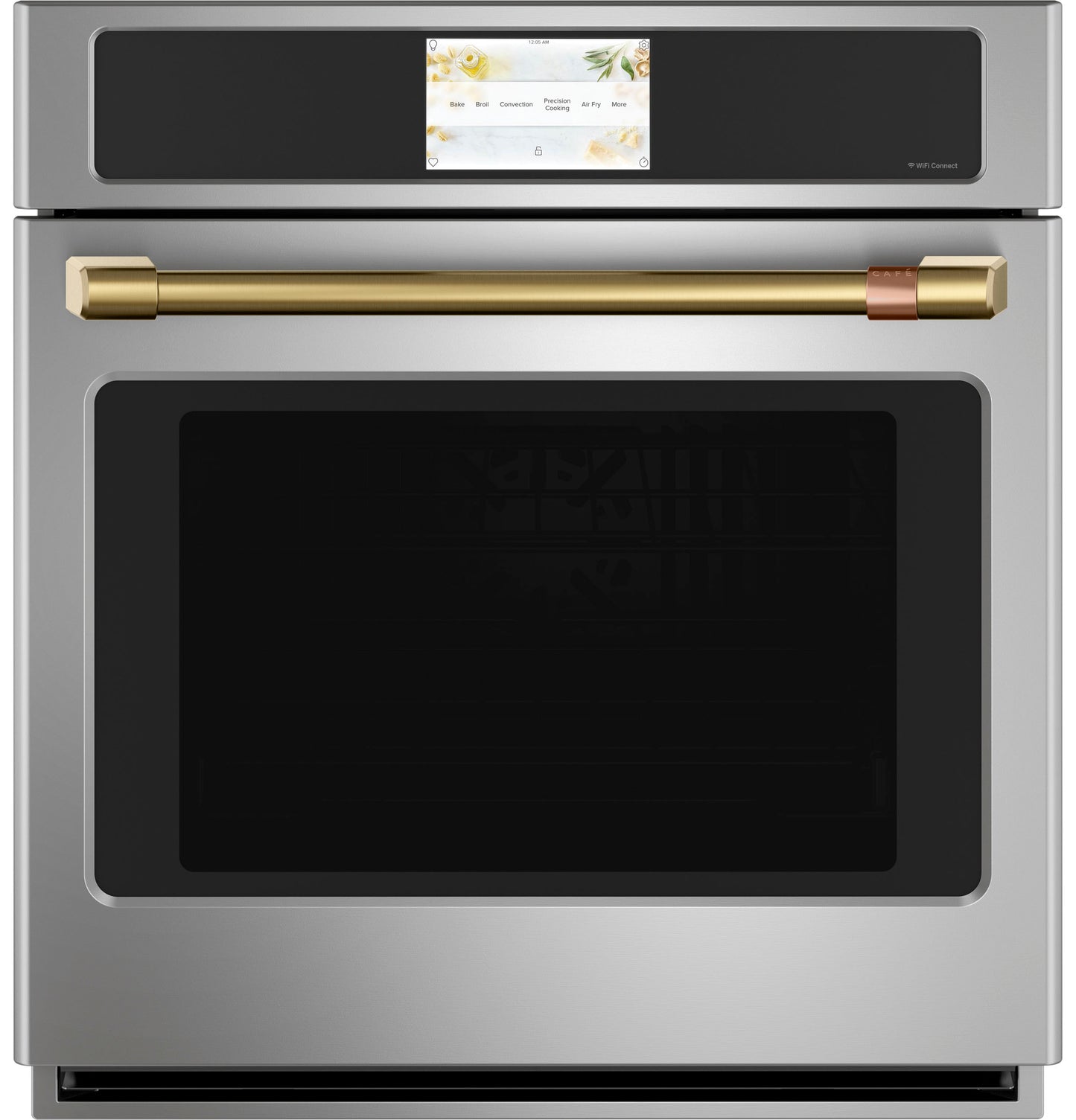 CAFE 27" Smart Single Wall Oven with Convection in Stainless Steel - CKS70DP2NS1