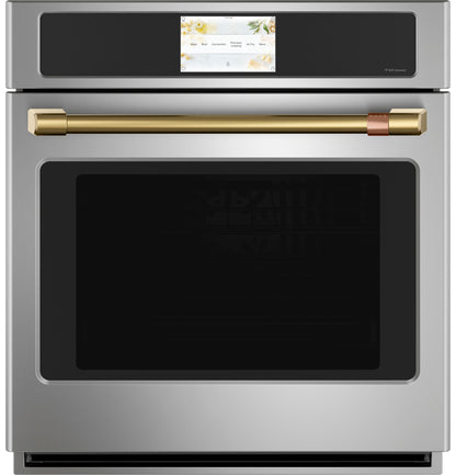 CAFE 27" Smart Single Wall Oven with Convection in Stainless Steel - CKS70DP2NS1