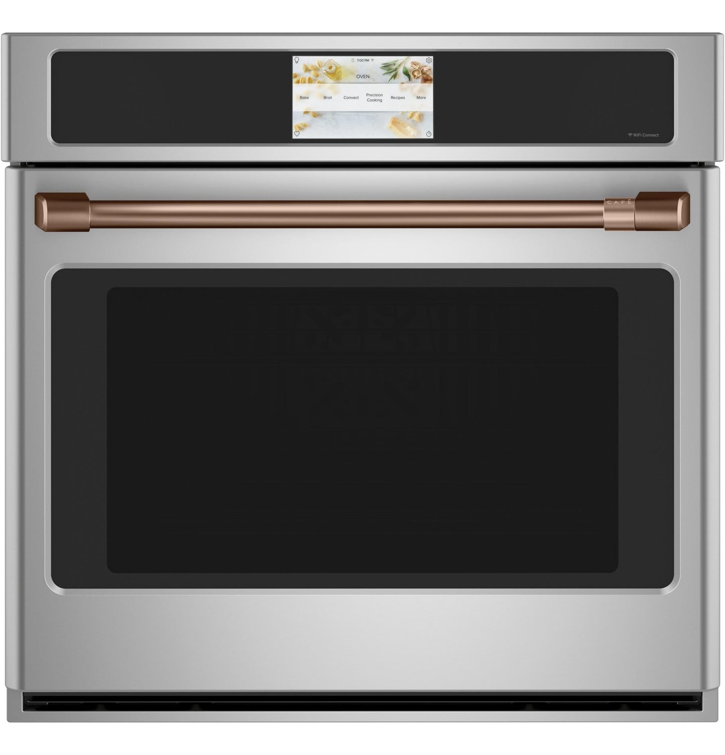 CAFE 30" Smart Single Wall Oven with Convection in Stainless Steel - CTS70DP2NS1