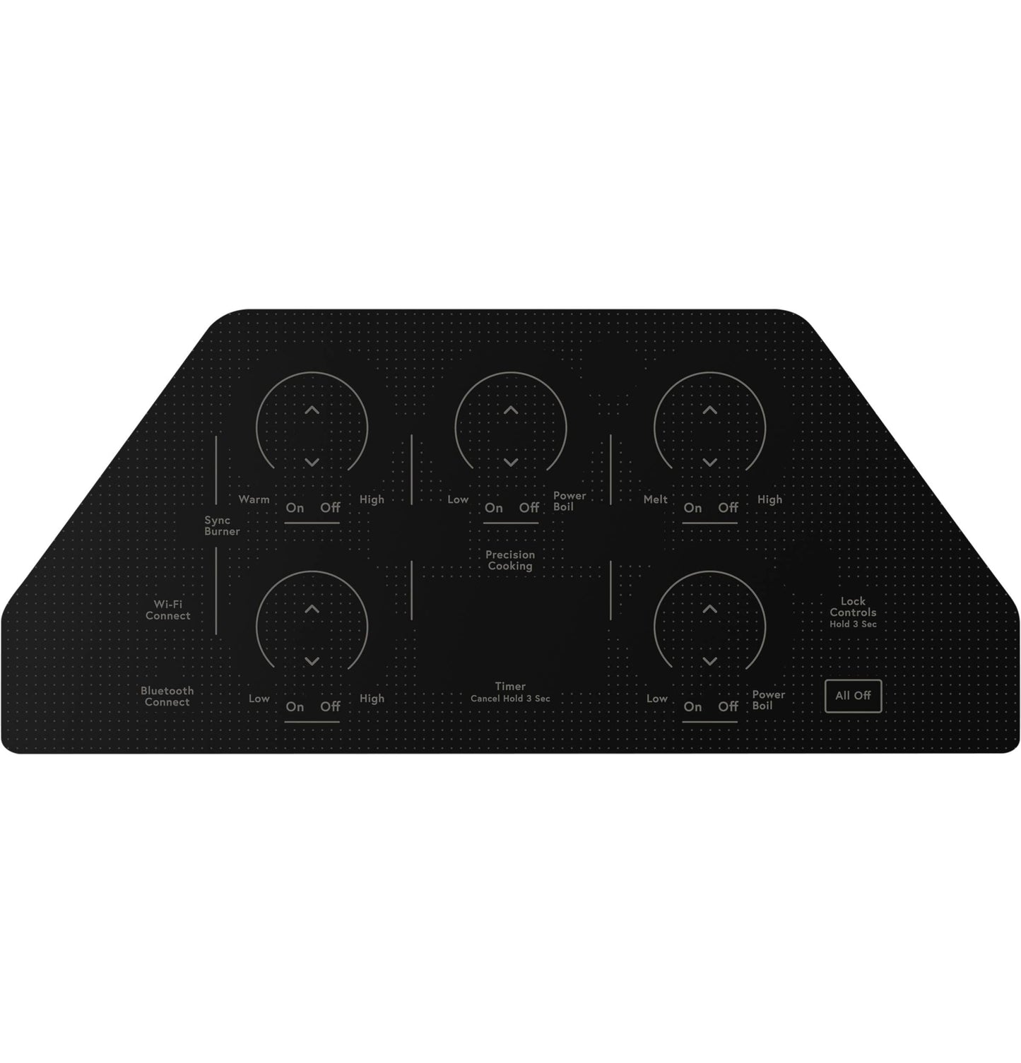 CAFE CEP90361TBB CAFé 36" Touch-Control Electric Cooktop Black - CEP90361TBB