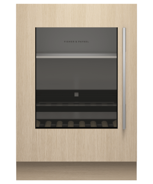FISHER & PAYKEL RS2435SBLT1 24" Series 9 Integrated Beverage Center Custom Panel Ready - RS2435SBLT1