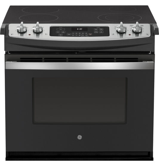 GE APPLIANCES GE 30" Drop-In Electric Range in Stainless Steel - JD630STSS