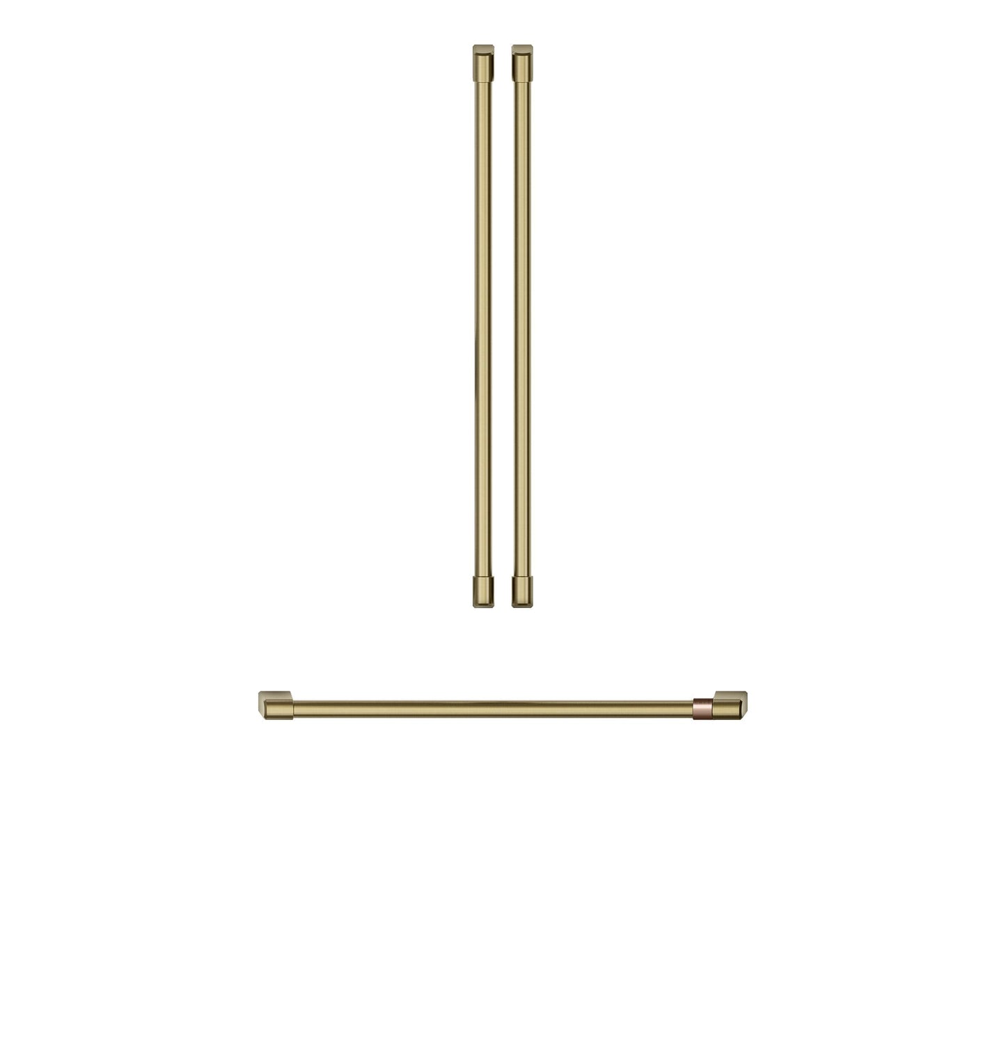 CAFE CXLB3H3PMCG CAFé Refrigeration Handle Kit - Brushed Brass - CXLB3H3PMCG