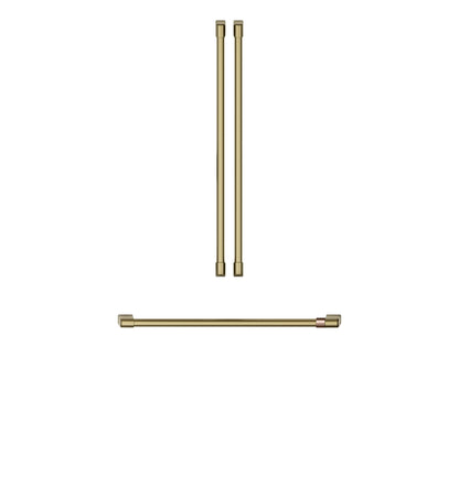 CAFE CXMB3H3PNCG CAFéRefrigeration Handle Kit - Brushed Brass - CXMB3H3PNCG