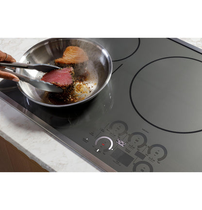 CAFE Series ENERGY STAR 30" Built-In Touch Control Induction Cooktop in Stainless Steel - CHP90302TSS