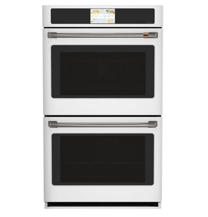 CAFE CTD90DP4NW2 CAFé Professional Series 30" Smart Built-In Convection Double Wall Oven in White - CTD90DP4NW2