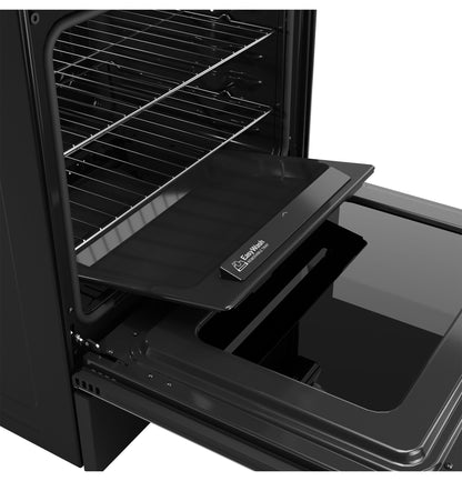 GE APPLIANCES GGS600AVDS GE® 30" Slide-In Front-Control Convection Gas Range with No Preheat Air Fry and EasyWash™ Oven Tray Black Slate - GGS600AVDS