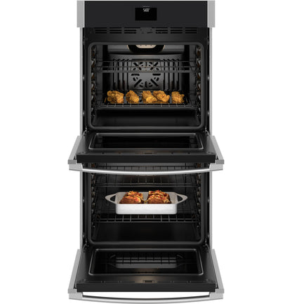 GE APPLIANCES JKD5000SVSS GE® 27" Smart Built-In Convection Double Wall Oven with No Preheat Air Fry in Stainless Steel - JKD5000SVSS