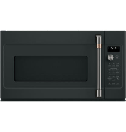 CAFE CVM517P3RD1 CAFé 1.7 Cu. Ft. Convection Over-the-Range Microwave Oven Black - CVM517P3RD1