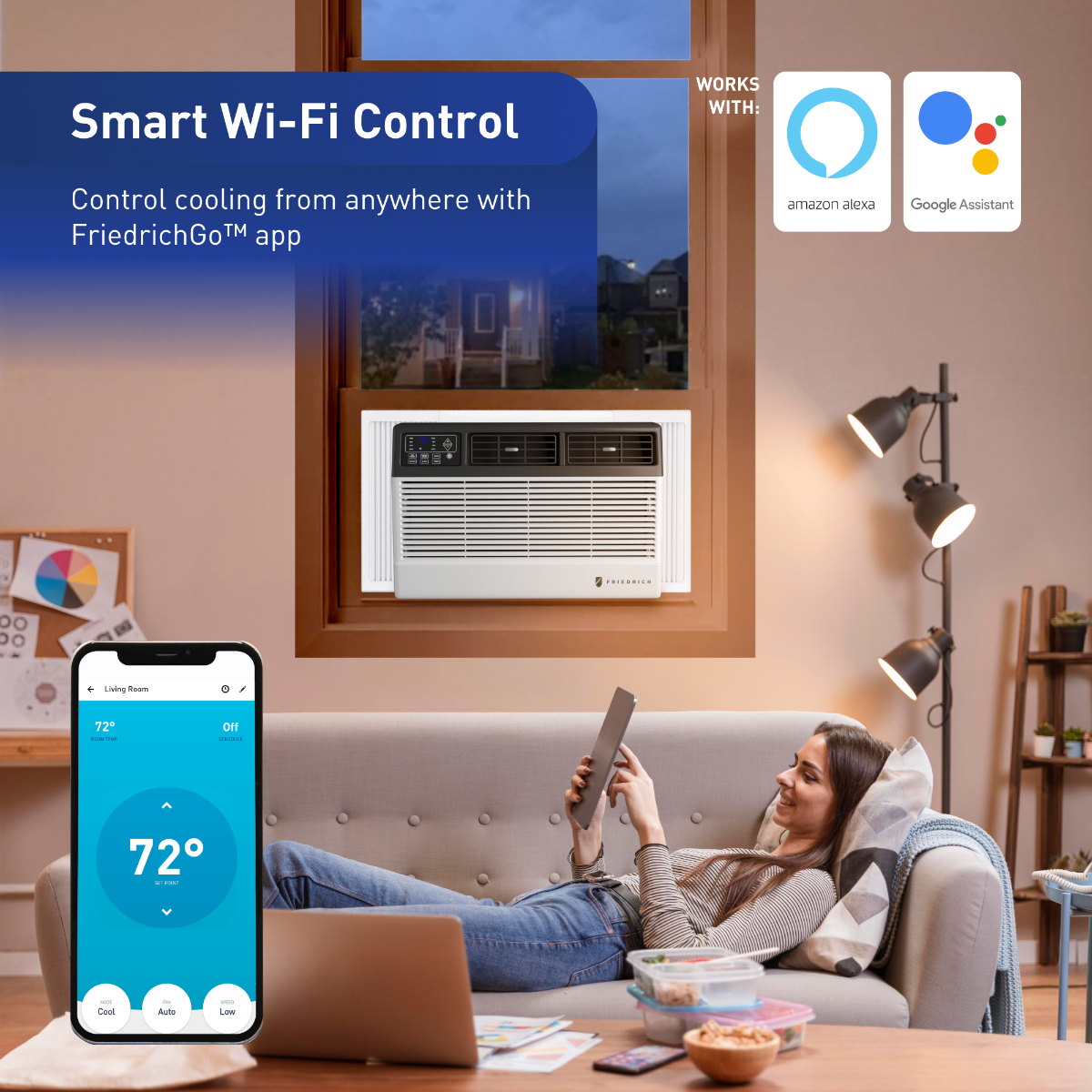 Friedrich 6,000 BTU  Chill Premier Window Air Conditioner