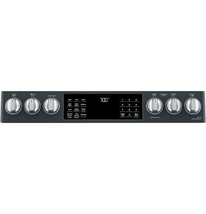 CAFE CES700P3MD1 CAFé30" Smart Slide-In, Front-Control, Radiant and Convection Range Black - CES700P3MD1