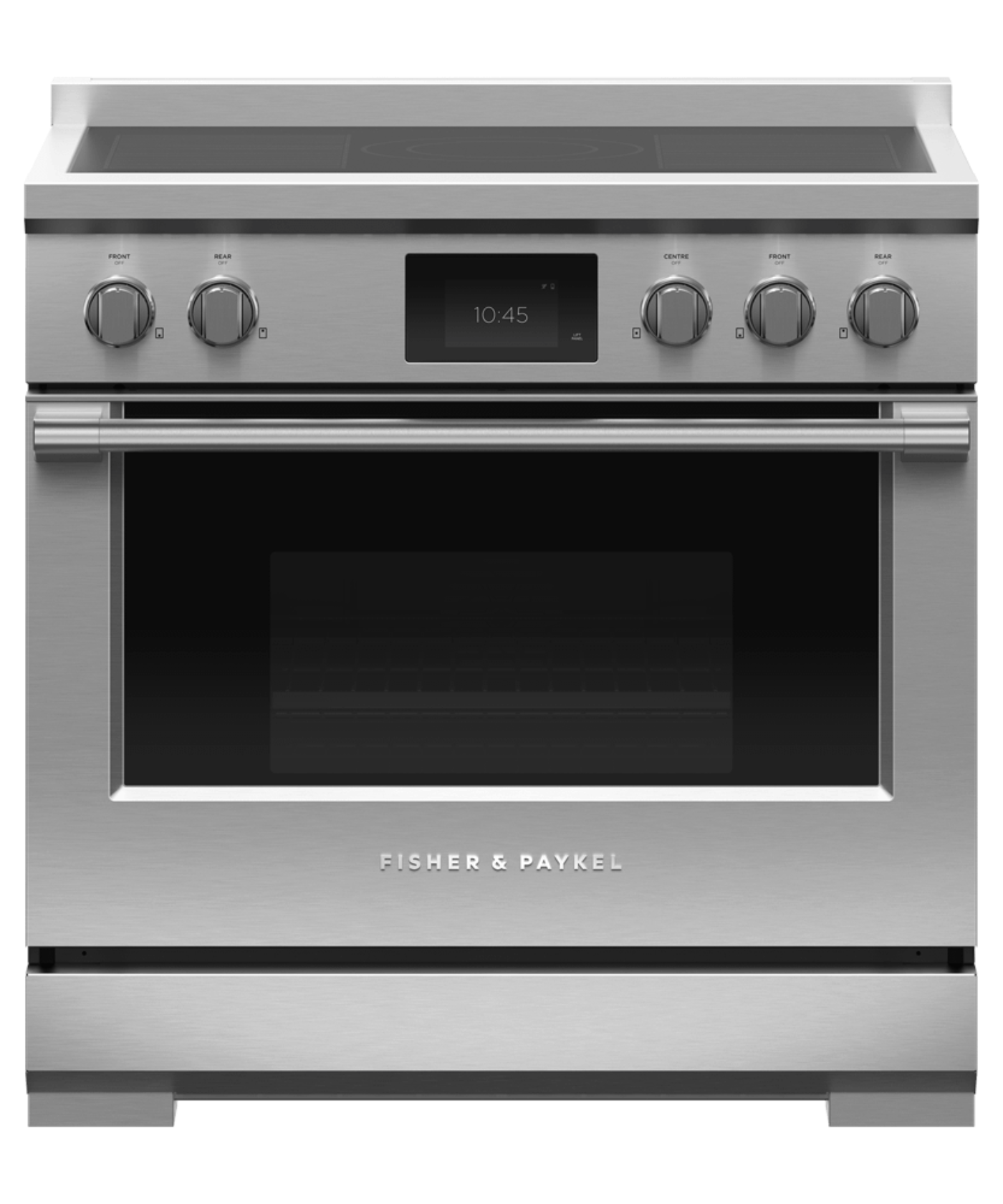 FISHER & PAYKEL RIV3365 36" Series 9 Professional 5 Zone Induction Self-Cleaning Range in Stainless Steel - RIV3365