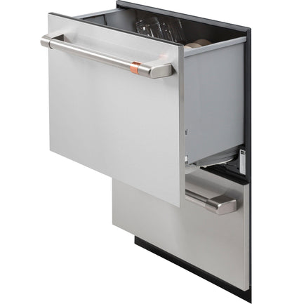CAFE CDD420P2TS1 CAFé™ Dishwasher Double Drawer in Stainless Steel