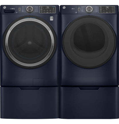 GE APPLIANCES GFW550SPRRS GE® ENERGY STAR® 4.8 cu. ft. Capacity Smart Front Load Washer with UltraFresh Vent System with OdorBlock™ and Sanitize w/Oxi Blue - GFW550SPRRS
