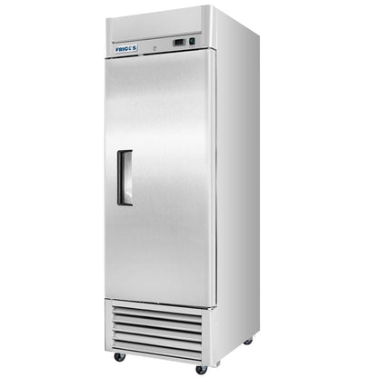 Frigos Commercial Reach in Freezer 27" Width Solid 1 Door 21 Cu Ft with Aluminum Interior with 304 Stainless Steel Floor - FG-FZ-1D