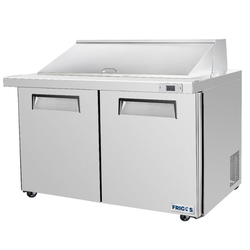 Frigos 60" 2 Door Mega Top Sandwich Prep Table Refrigerator - FG-SWPT-60-MT