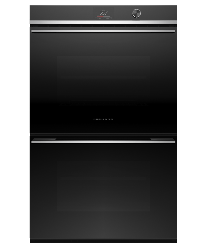 FISHER & PAYKEL OB30DDPTDX2 30" Series 9 Contemporary Self-Cleaning Double Oven in Stainless Steel - OB30DDPTDX2