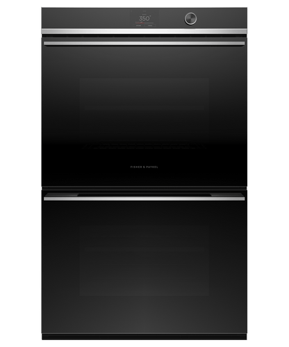 FISHER & PAYKEL OB30DDPTDX2 30" Series 9 Contemporary Self-Cleaning Double Oven in Stainless Steel - OB30DDPTDX2
